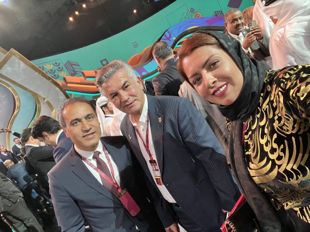 FIFA World cup draw, Qatar, 2022 Inv. Bahareh Sharifioun